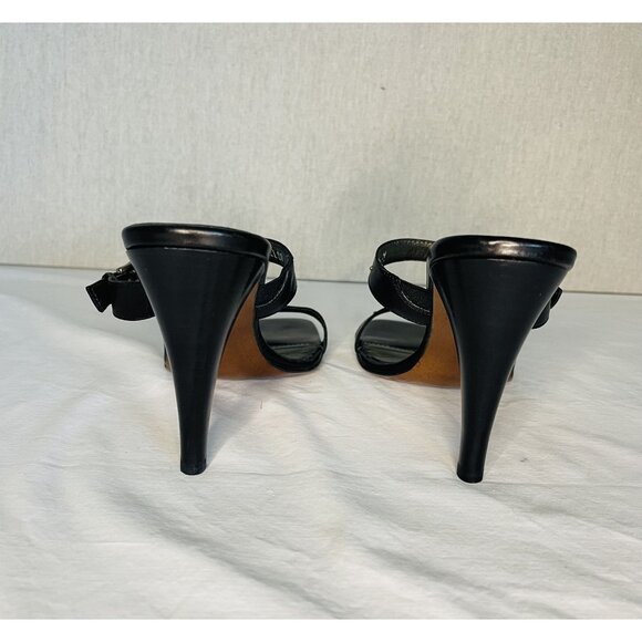Couture Donald J Pliner Womens Black Strappy Buckle Sandals Size 8 N - Picture 7 of 12